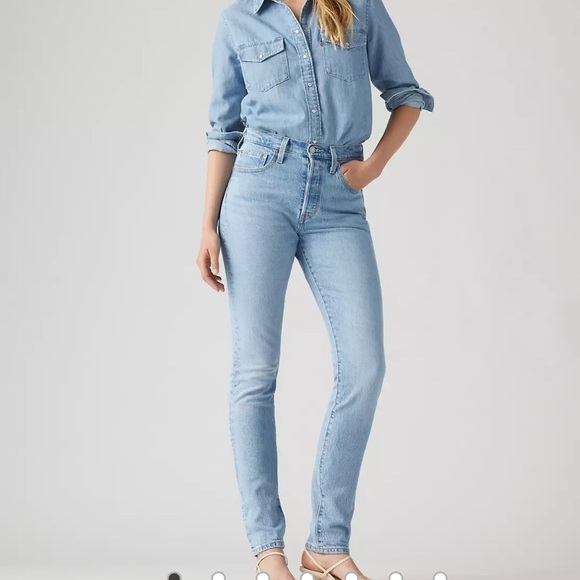 Woman Levi premium 501 skinny - Picture 6 of 7